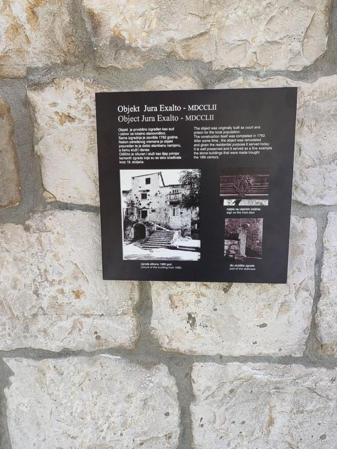 Studios Kadena Trogir - 18Th Century Stone House Luaran gambar