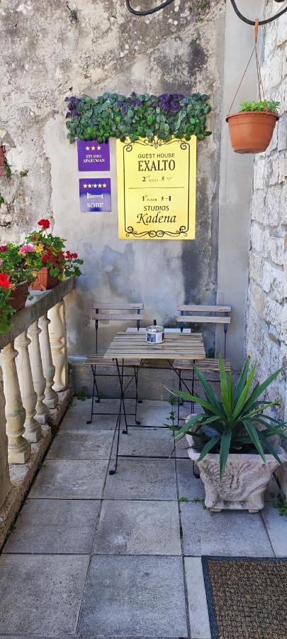 Studios Kadena Trogir - 18Th Century Stone House Luaran gambar